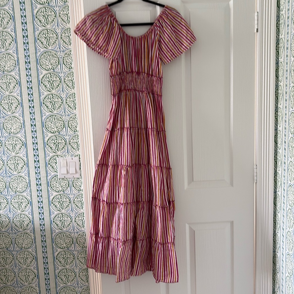 Pink City Prints dress size Small